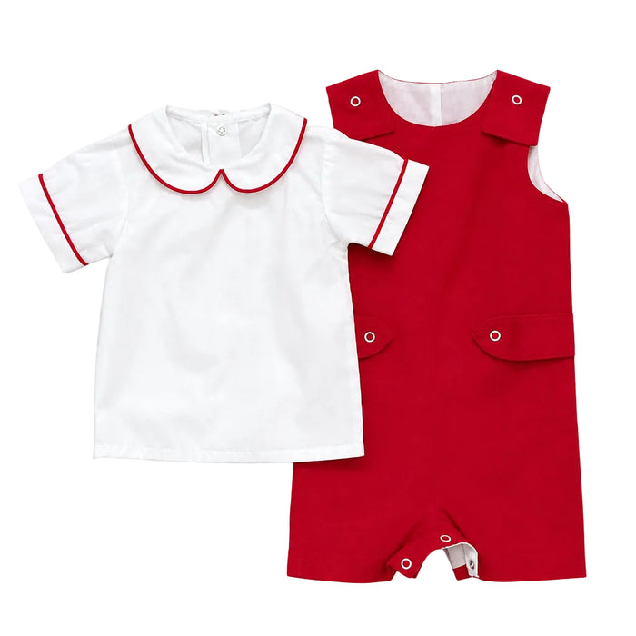 Holiday Red Corduroy Jon Jon