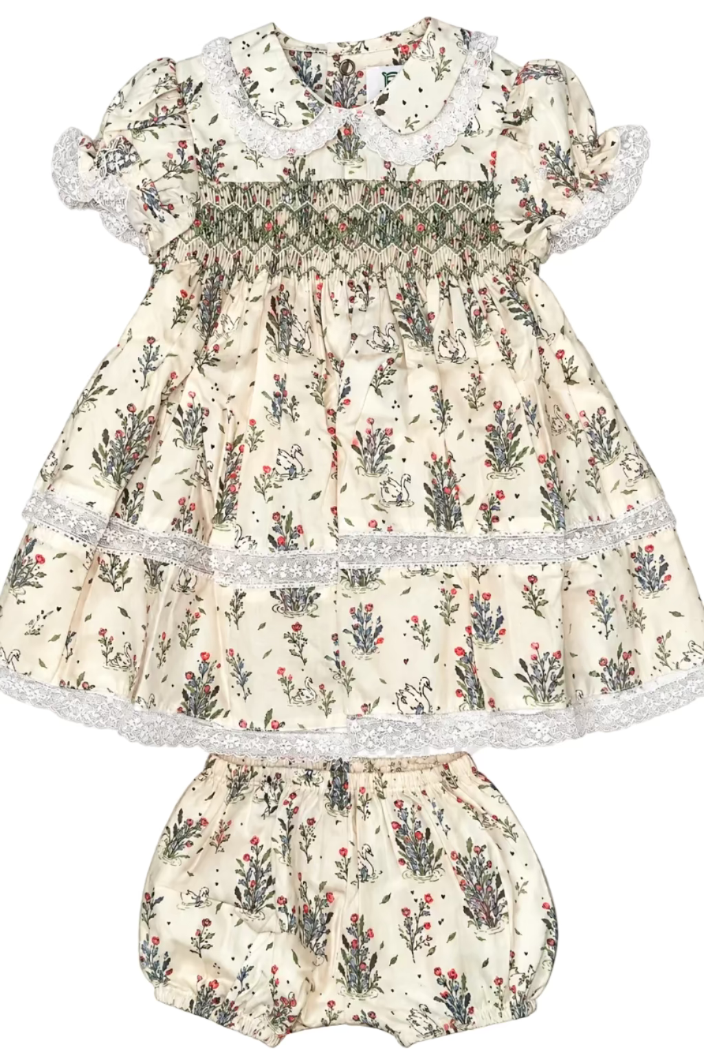 Classic Swan Dress + Bloomer